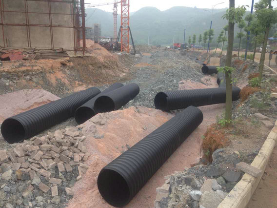 HDPE雙壁波紋管道安裝 HDPE雙壁波紋管道安裝